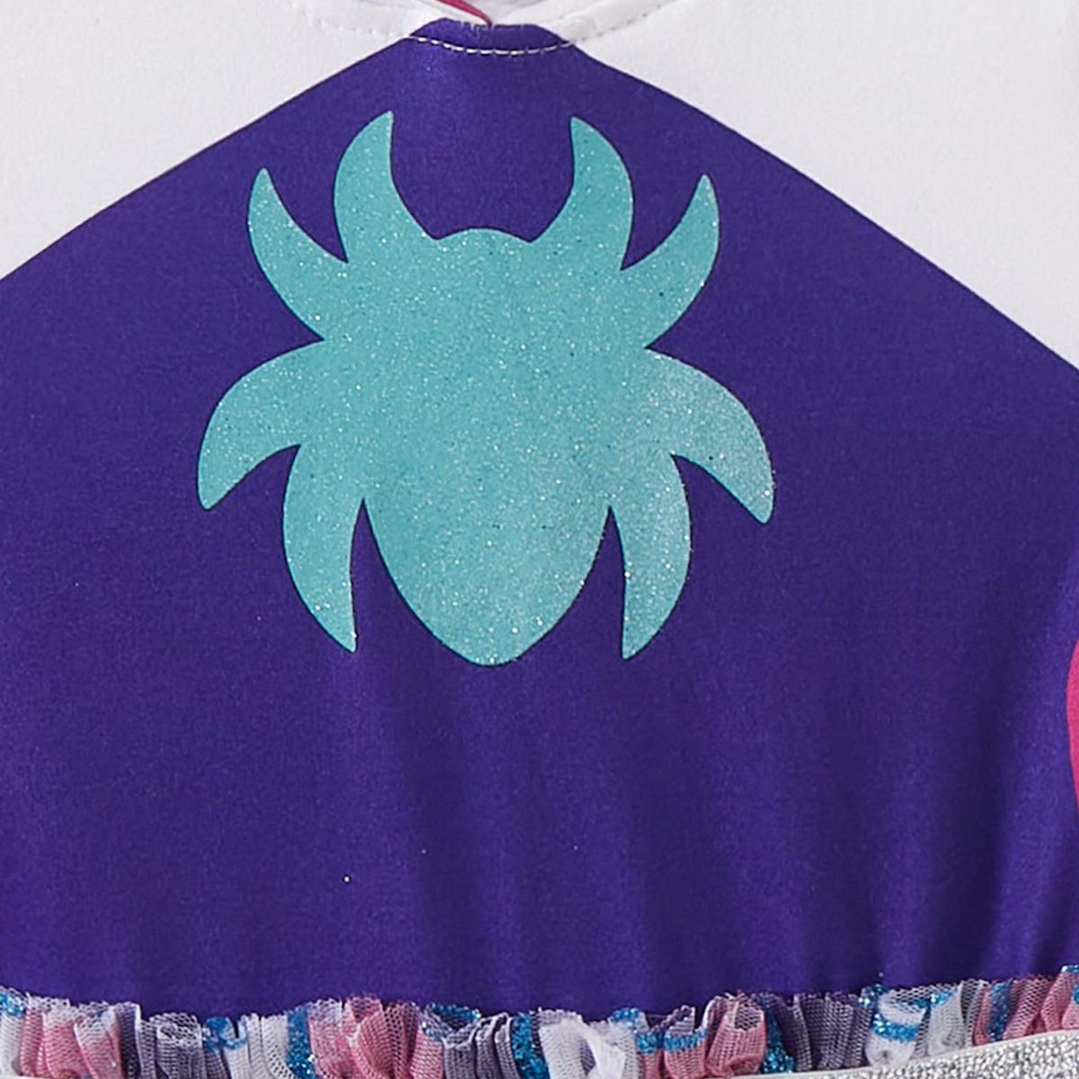 Big kid Marvel Ghost Spider hooded tulle dress in 5 for growing superheroes