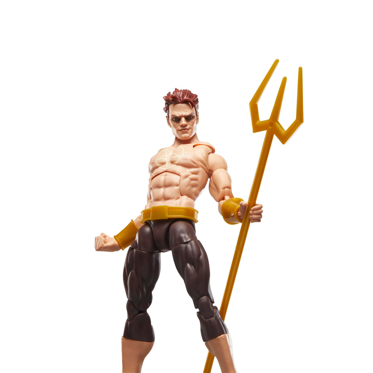 Marvel Legends Daimon Hellstrom packaging designed for window display