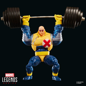 Marvel Strong Guy alternate head for varied expressions in scenes.
