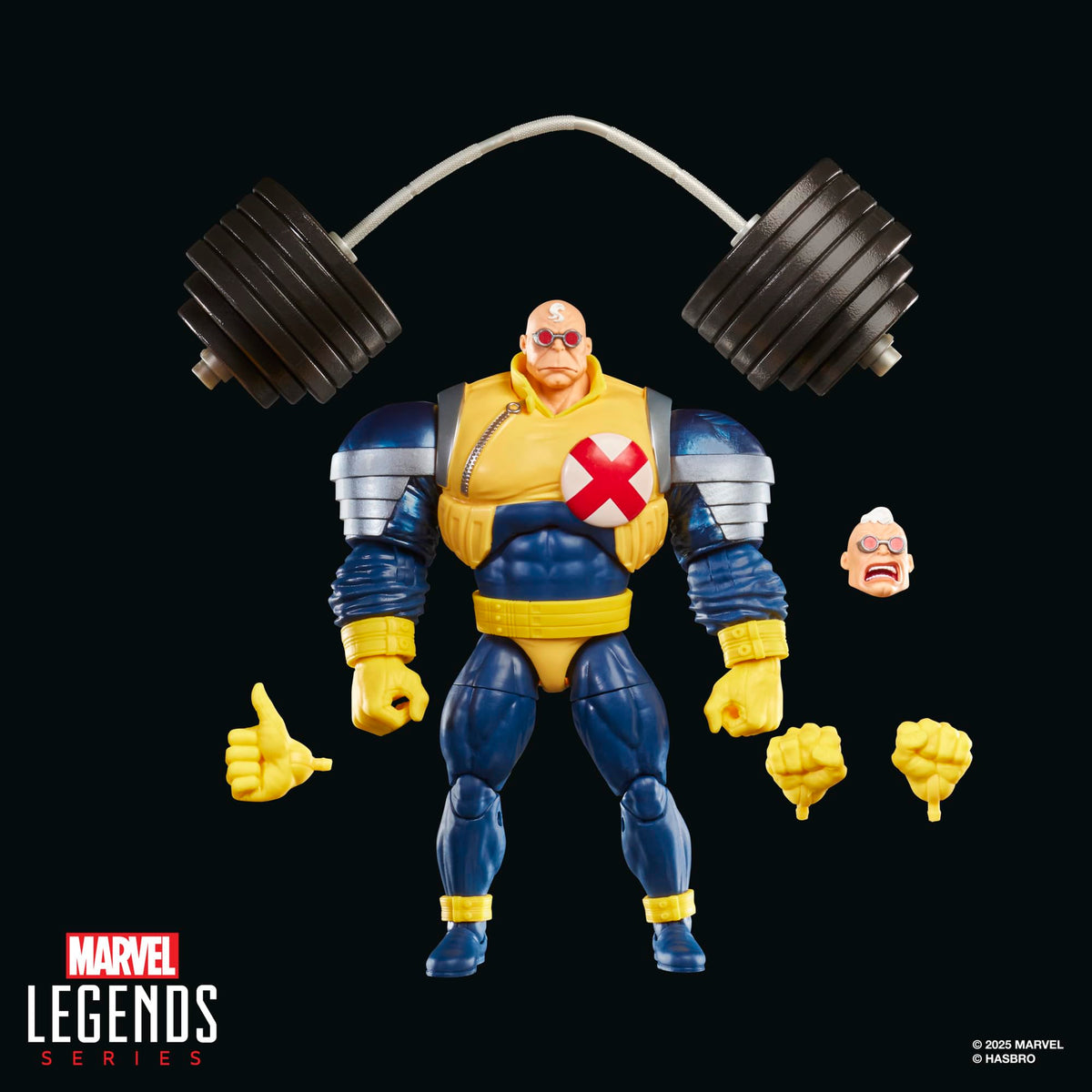 Marvel Strong Guy barbell accessory for action-packed training scenes.