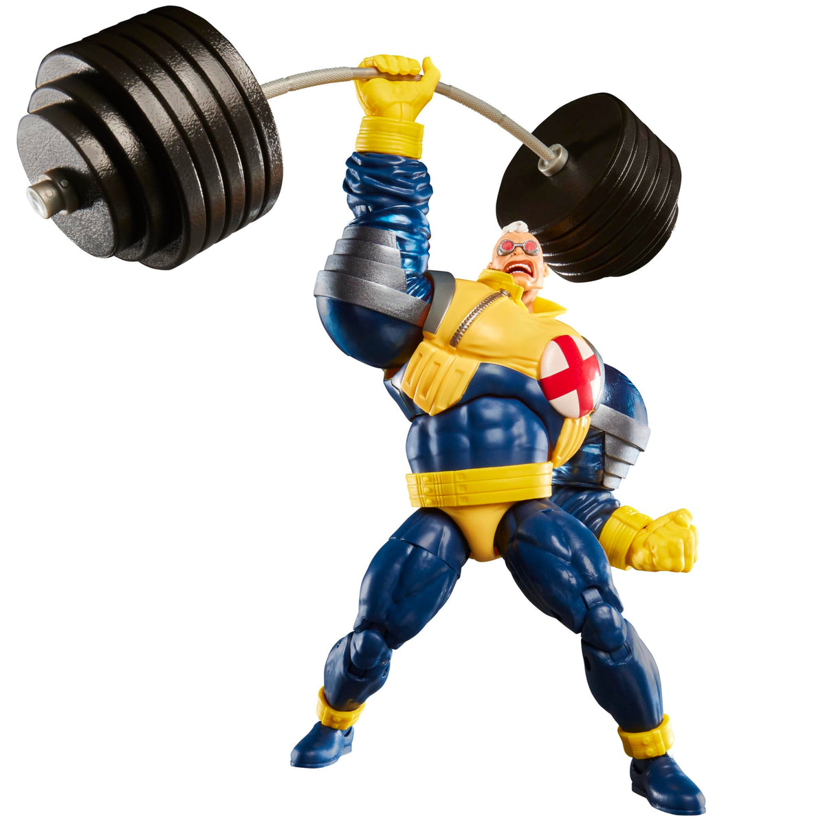 Marvel Strong Guy action figure front portrait for display and collection.