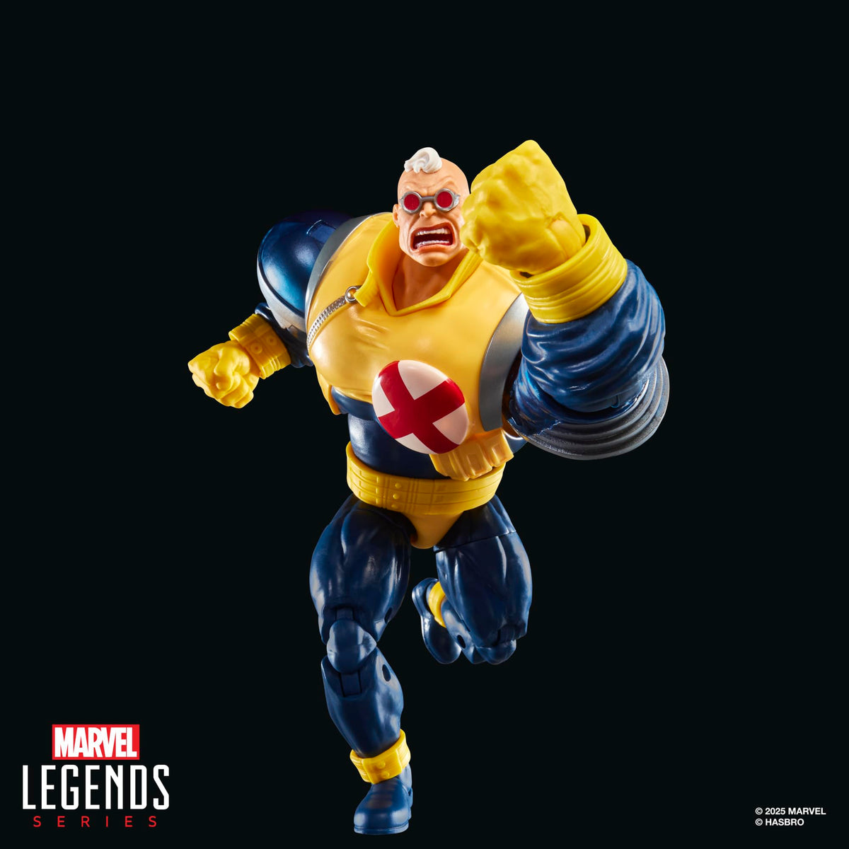 Marvel Strong Guy weight plates accessory enables realistic weightlifting setups.