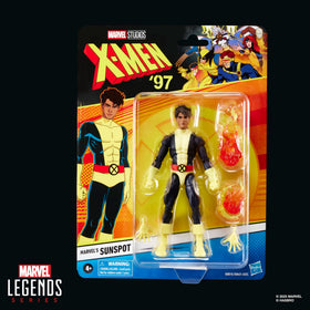 Marvel's Sunspot articulation showcases over 20 points of movement for posing