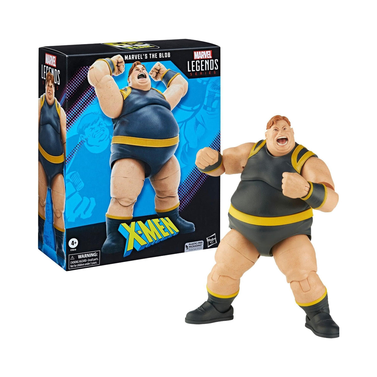Marvel The Blob 6-inch collectors display fit for Marvel Legends lineup.