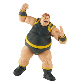 Marvel The Blob 6-inch close-up, skin texture detail adds realism.