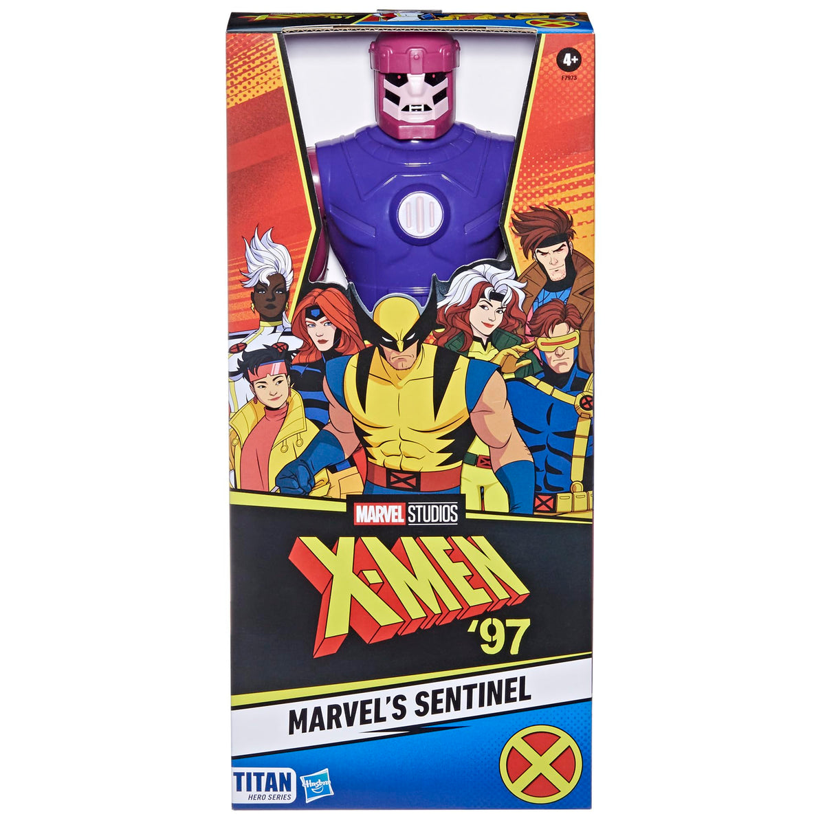 Marvel Titan Hero Sentinel packaging display for collectors