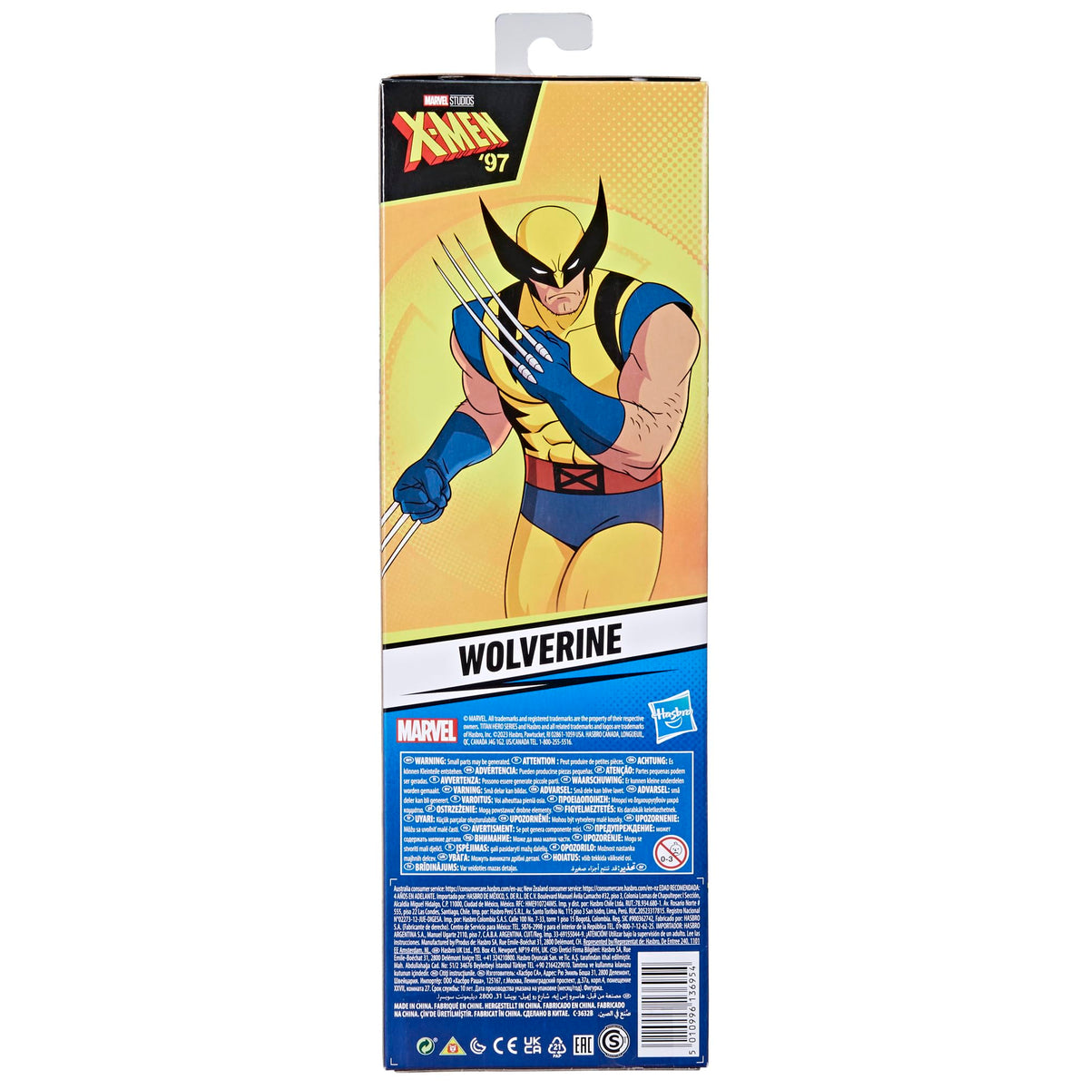 Wolverine 12-inch figure in action for X-Men adventures with five articulation points