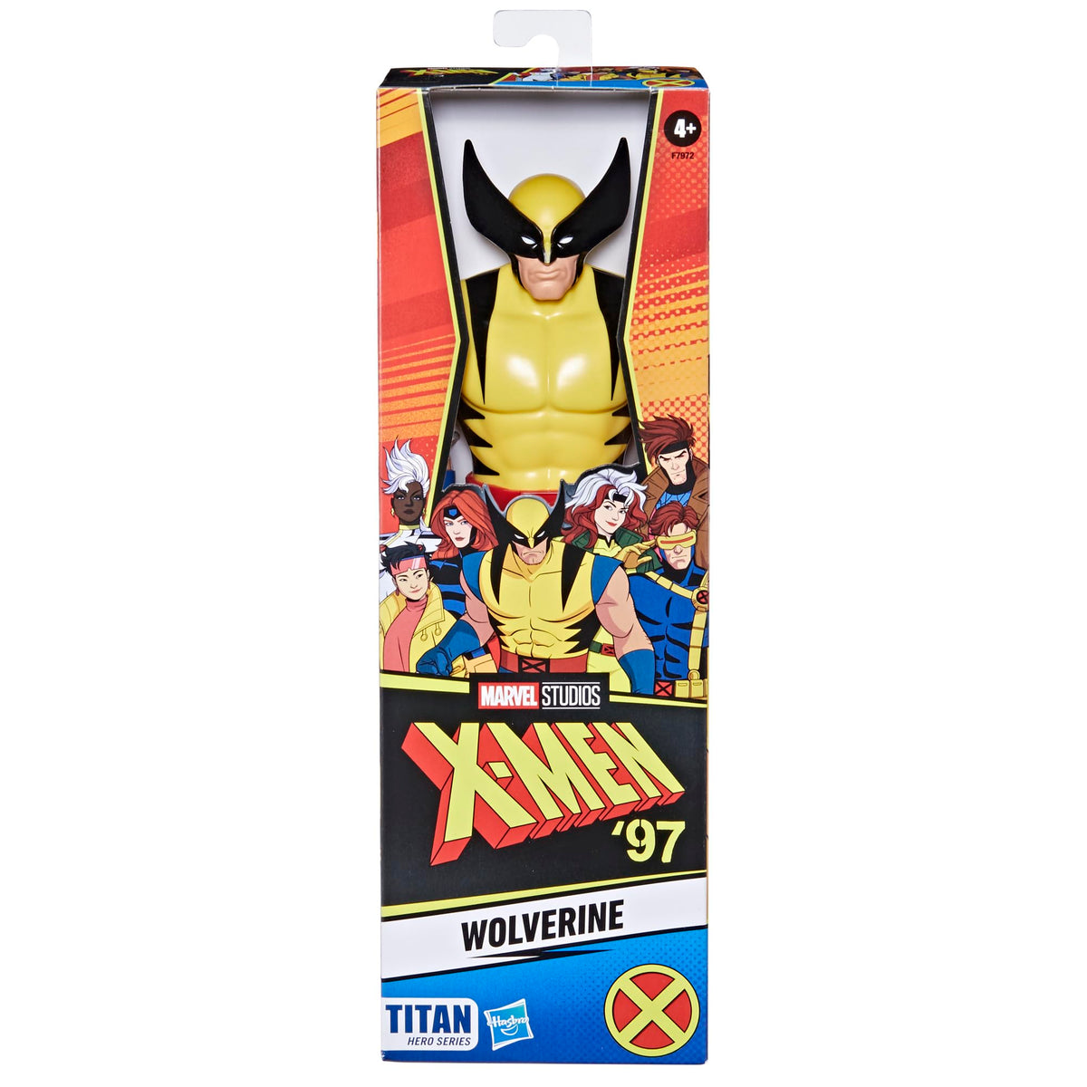 Wolverine figure showing retractable claws for action-packed pretend battles