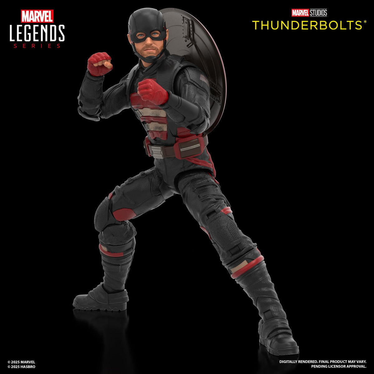 Articulation pose enables dynamic action-ready display with flexible character stances