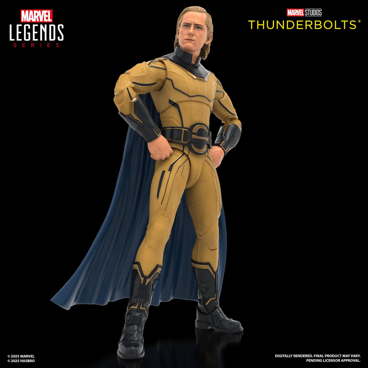 Shield and hands accessories broaden posing options for dramatic scenes