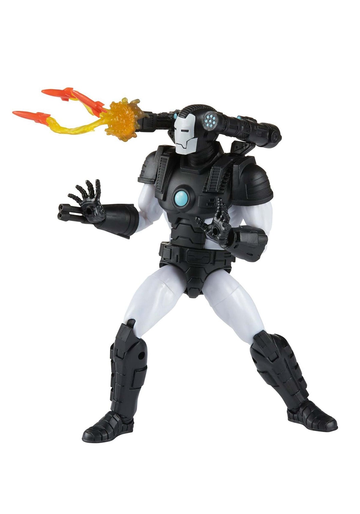Marvel War Machine 6-inch figure alternate hands for varied expressions and poses.
