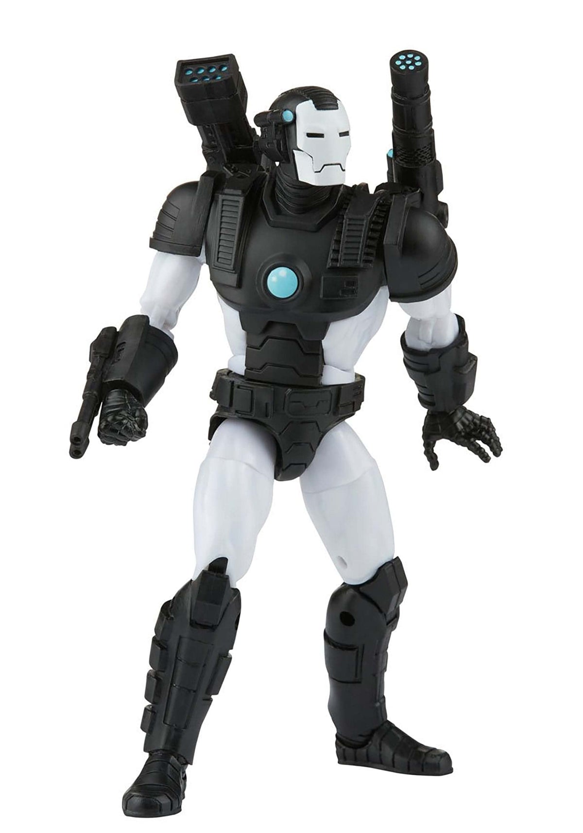 Marvel War Machine 6-inch figure front view with detailed armor and glossy finish.