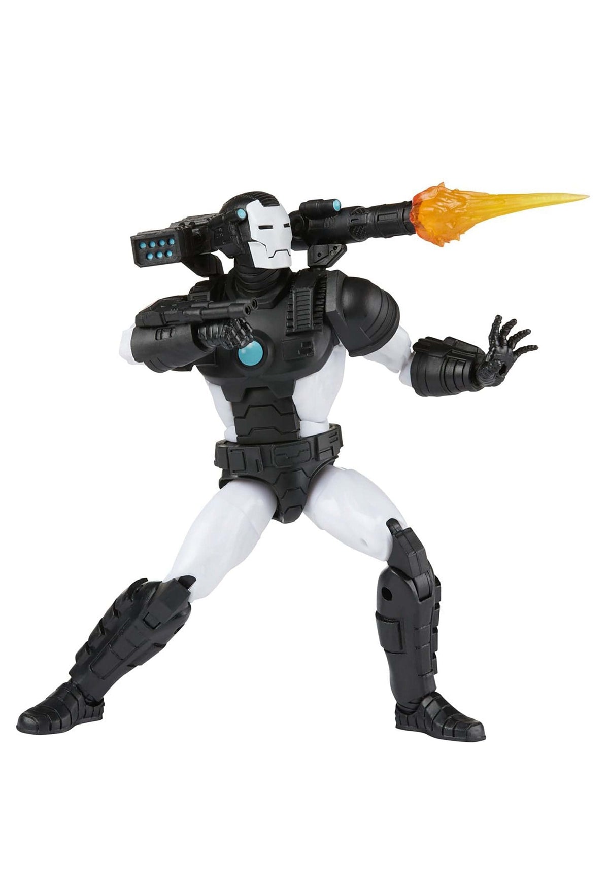 Marvel War Machine 6-inch figure with removable shoulder weapons for versatile setups.