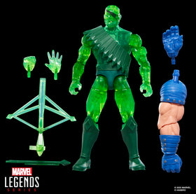 Marvel Warbow figure in attack pose showing poseability for dynamic display