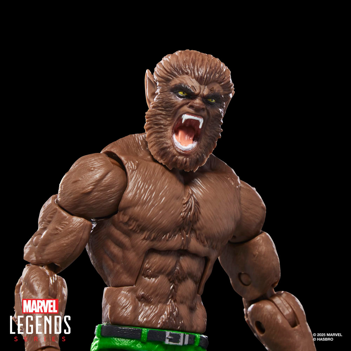 Marvel Werewolf by Night build-a-figure left arm included for extension possibilities.