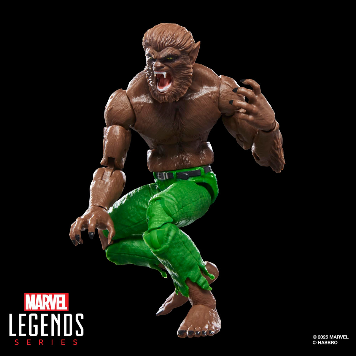 Marvel Werewolf by Night window box packaging framed for collectors and display.