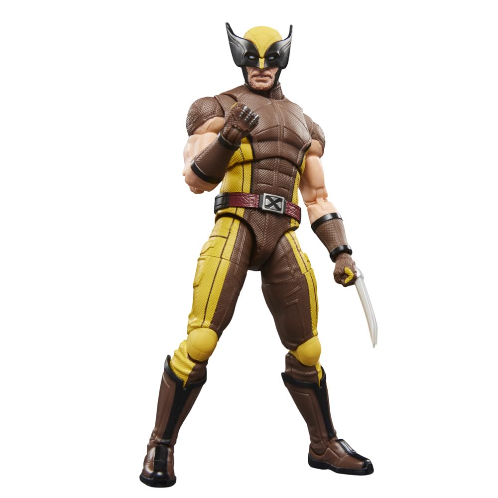 Marvel Wolverine brown suit alternate hands for dynamic poses.