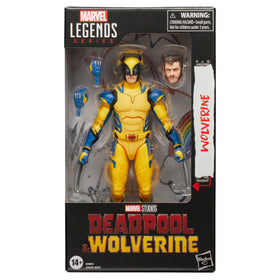 Marvel Legends figure alternate masked head option enhances display variety and character expression.
