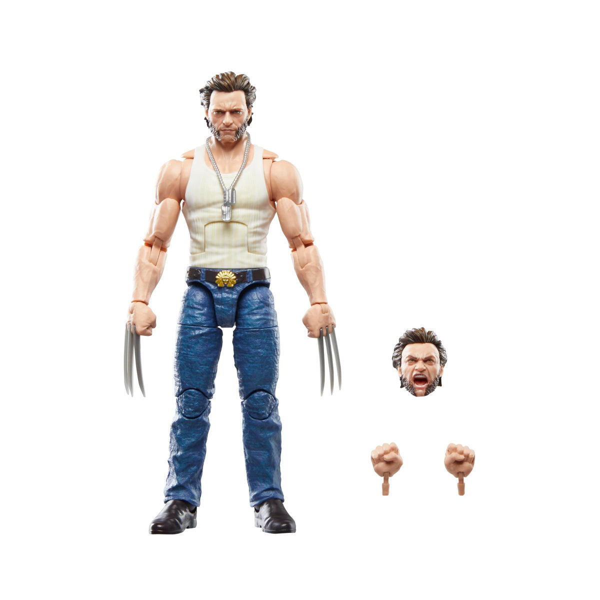 Marvel Wolverine Deadpool 2 6-inch figure front view for display-worthy shelf