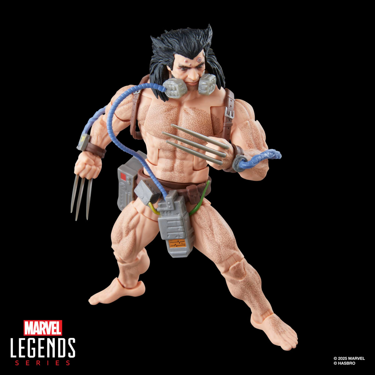 Marvel Wolverine Weapon X accessories with alternate hands and head.