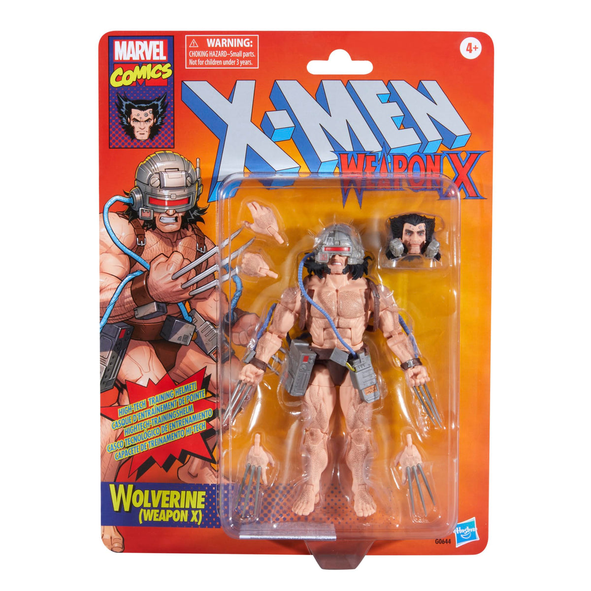 Marvel Wolverine Weapon X front view figure showing premium detail for display.