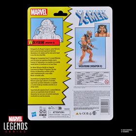Marvel Wolverine Weapon X retro cardback packaging boosts display appeal.