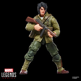 Marvel Wolverine WWII Logan figure action-ready pose for dioramas