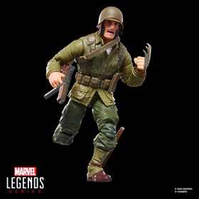 Marvel Wolverine WWII Logan figure poseable articulation for dynamic shelf displays
