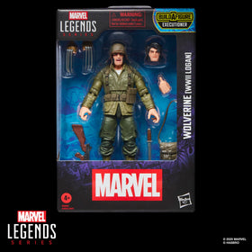 Marvel Wolverine WWII Logan figure packaging-accurate Marvel Legends edition