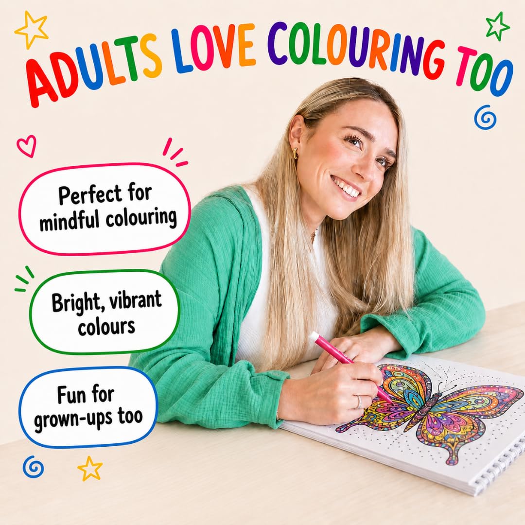 Marvin's Magic marker set includes 30 markers and 2 erasable pens