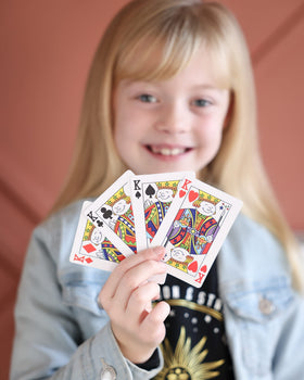 Marvin's Magic card trick deck shown for close-up illusions and audience wow moments
