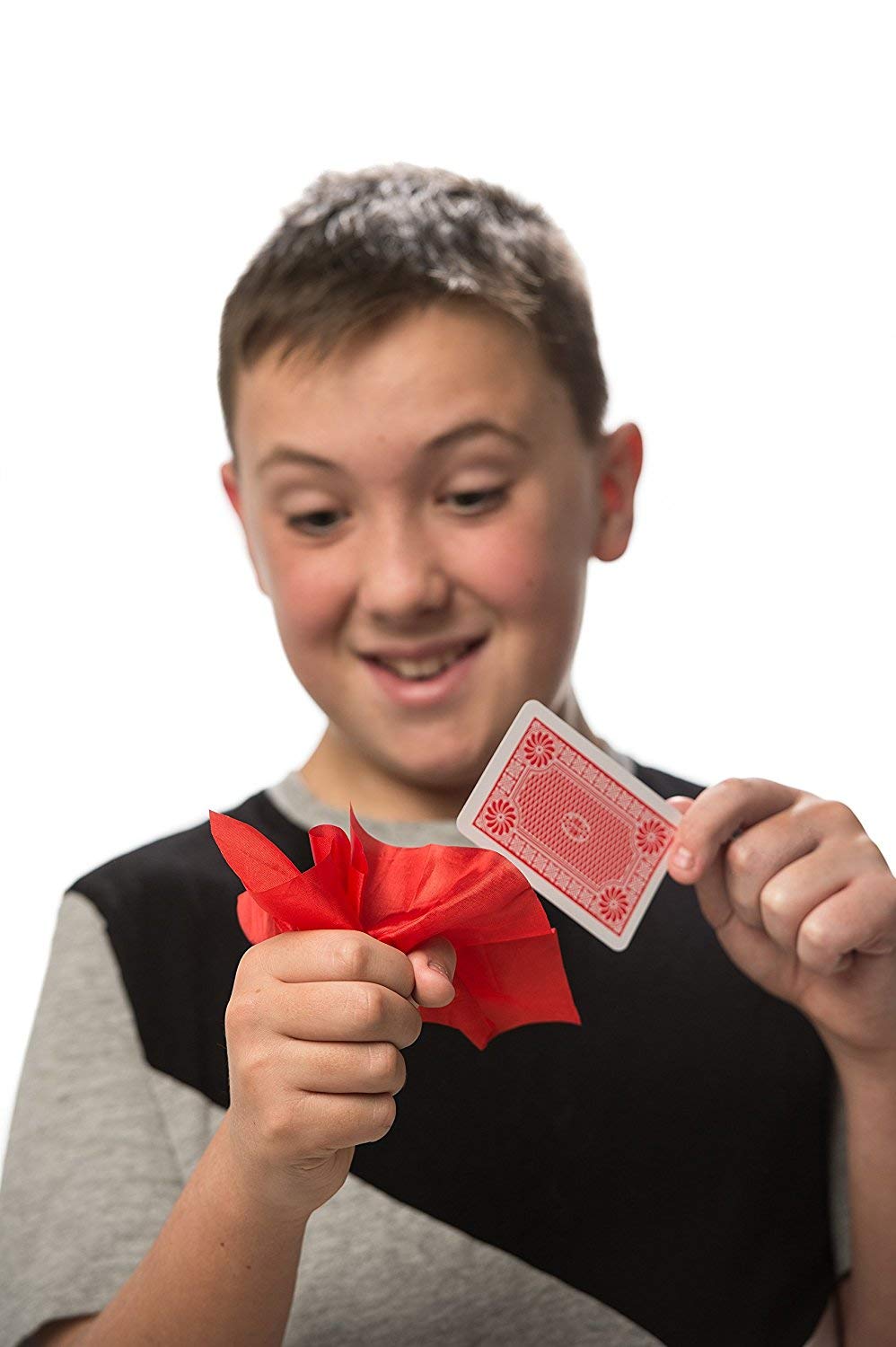 Marvin's Magic card and coin tricks set for beginner performers