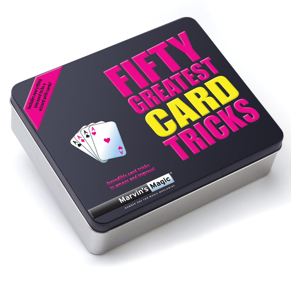 Marvin's Magic close-up card tricks props arranged for quick practice sessions and confident performances