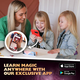 Marvin's Magic family-friendly set used by kids and adults for shared fun