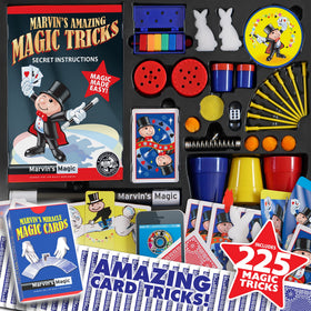 Marvin's Magic Kids Magic Set cards for quick, impressive performances.