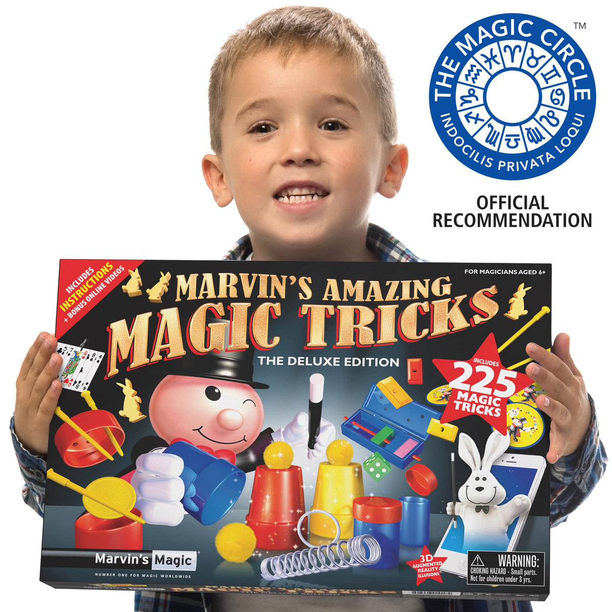 Instruction booklet from Marvin's Magic guides step-by-step tricks.