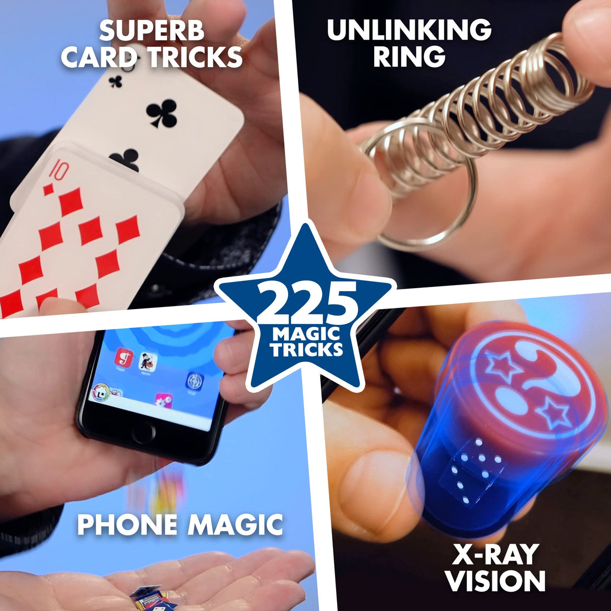 Mind-reading canisters from Marvin's Magic set spark curiosity and focus.