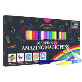 Marvin's Magic original 25 marker pens color-change in action for vibrant artwork.