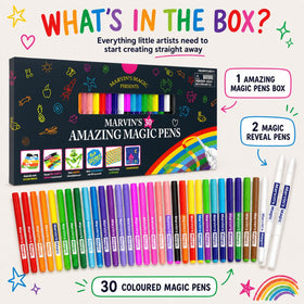 Marvin's Magic secret messages pen reveals hidden notes when swept