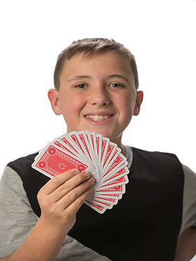 Marvin's Magic Ultimate 250 Card Tricks Set color-change trick in action