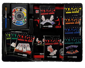 Marvin's Magic Ultimate 250 Card Tricks Set illustrated guide supports practice