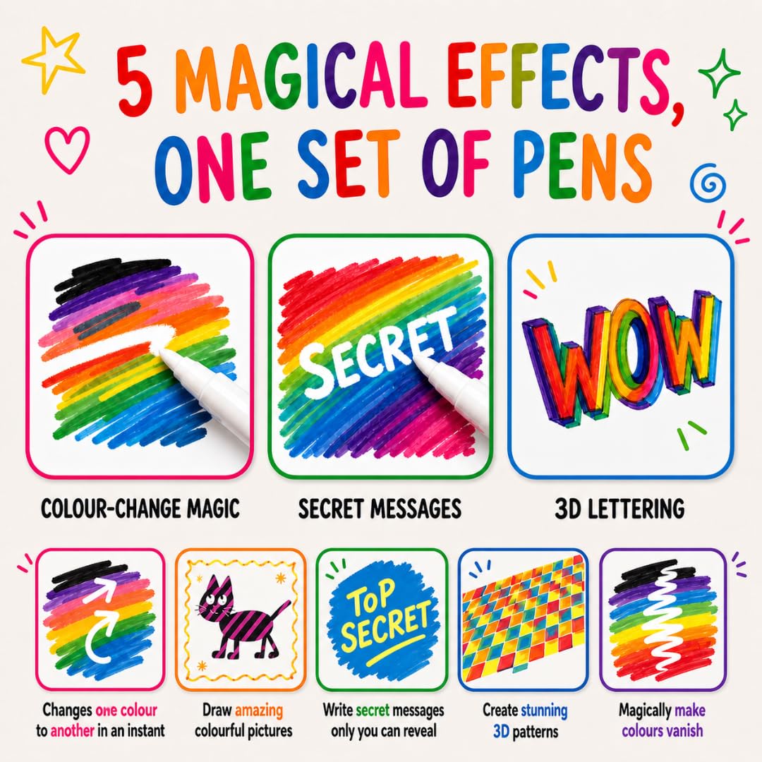 Marvin's Magic vanishing pen makes drawings disappear for fun reveals