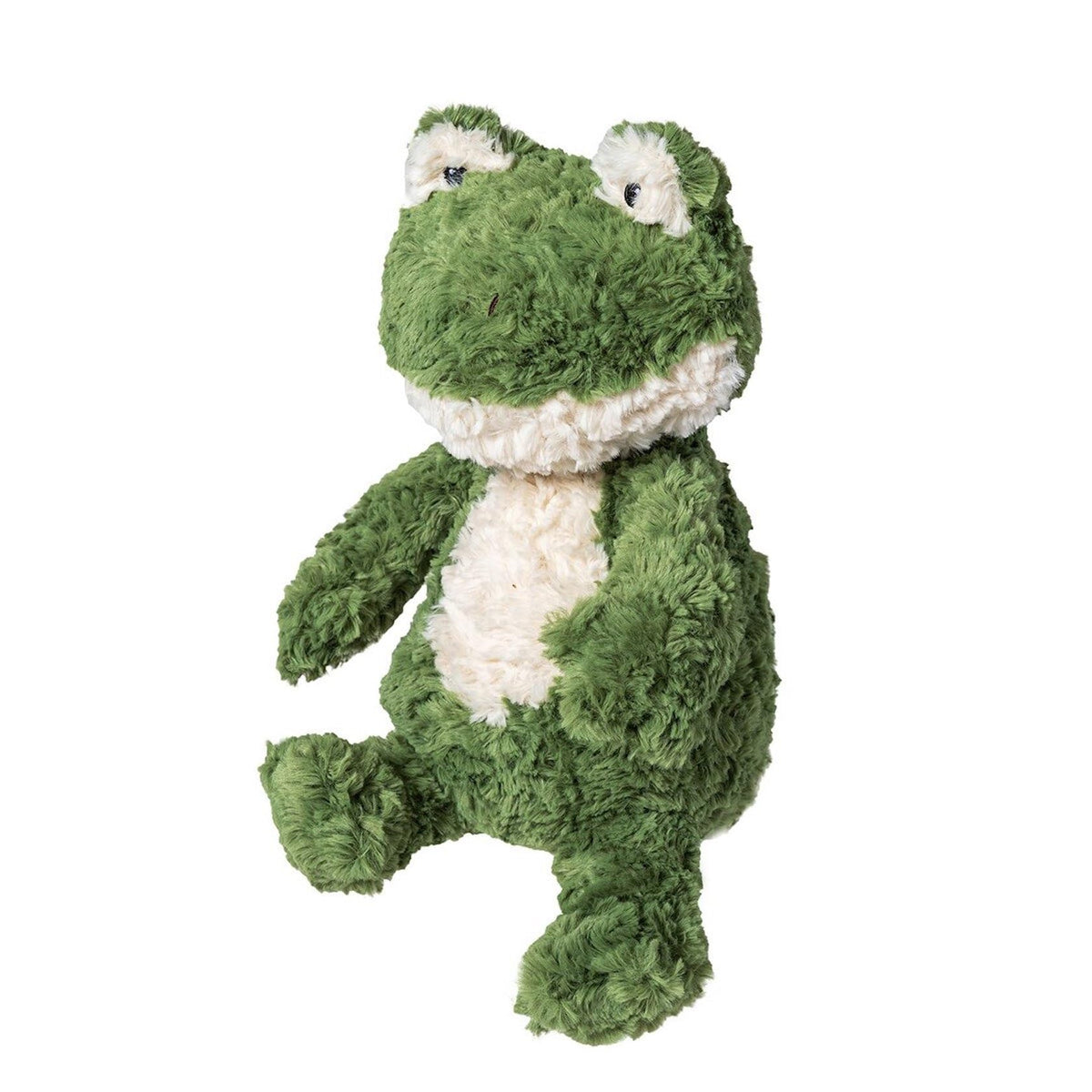 Mary Meyer Frog Again Friends 12-inch plush, perfect for hugging and playtime.