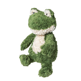 Mary Meyer Frog Again Friends 12-inch plush, perfect for hugging and playtime.