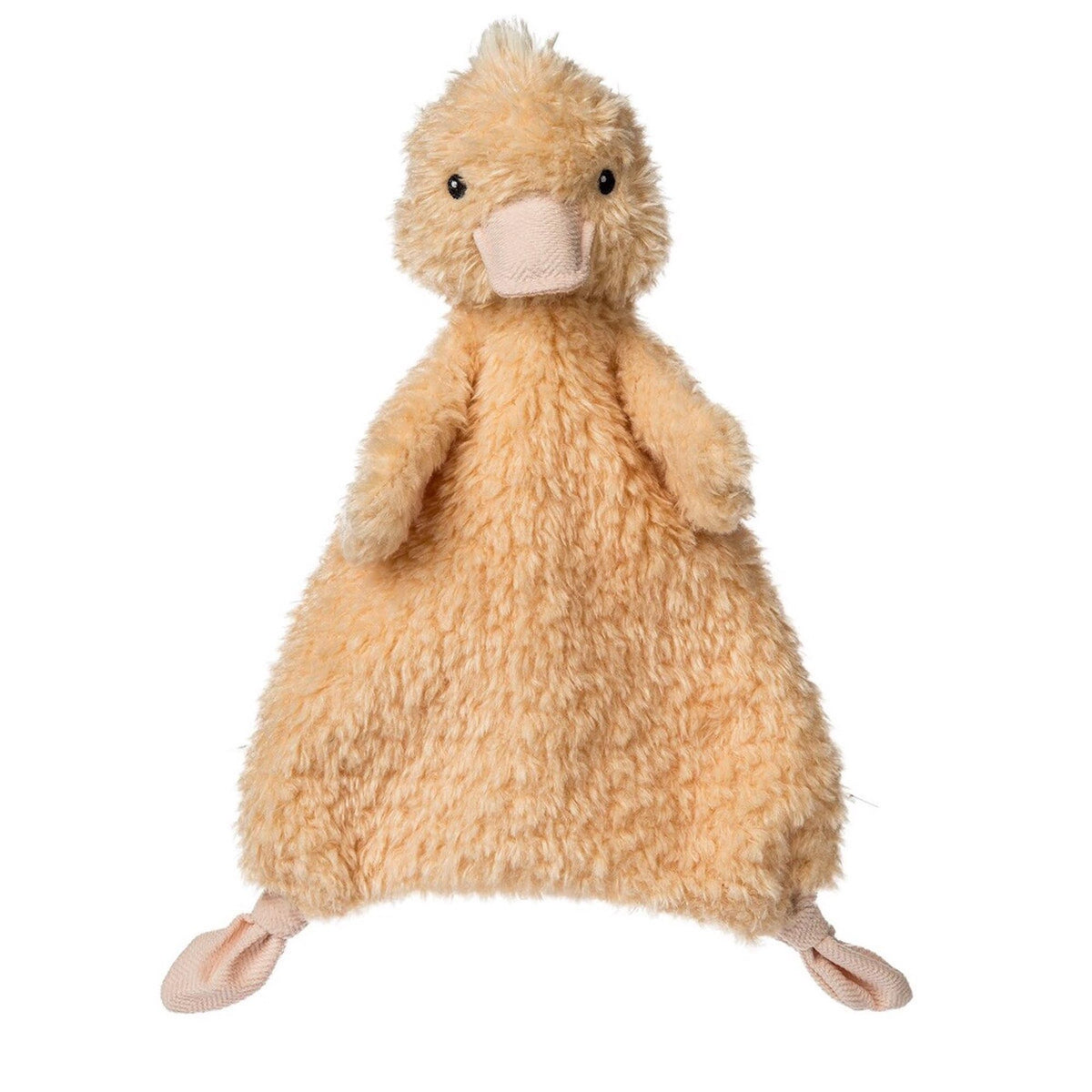 Mary Meyer Lovey Duck 11-inch plush, a comforting bedtime cuddle for babies.