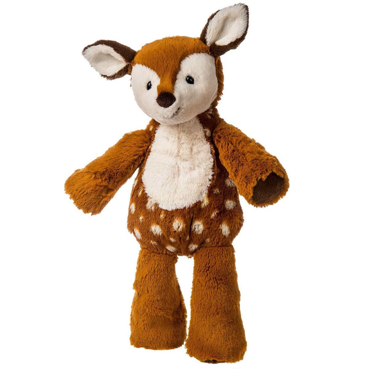 Mary Meyer Marshmallow Fawn full-body view shows soft, cuddly plush for gentle play.