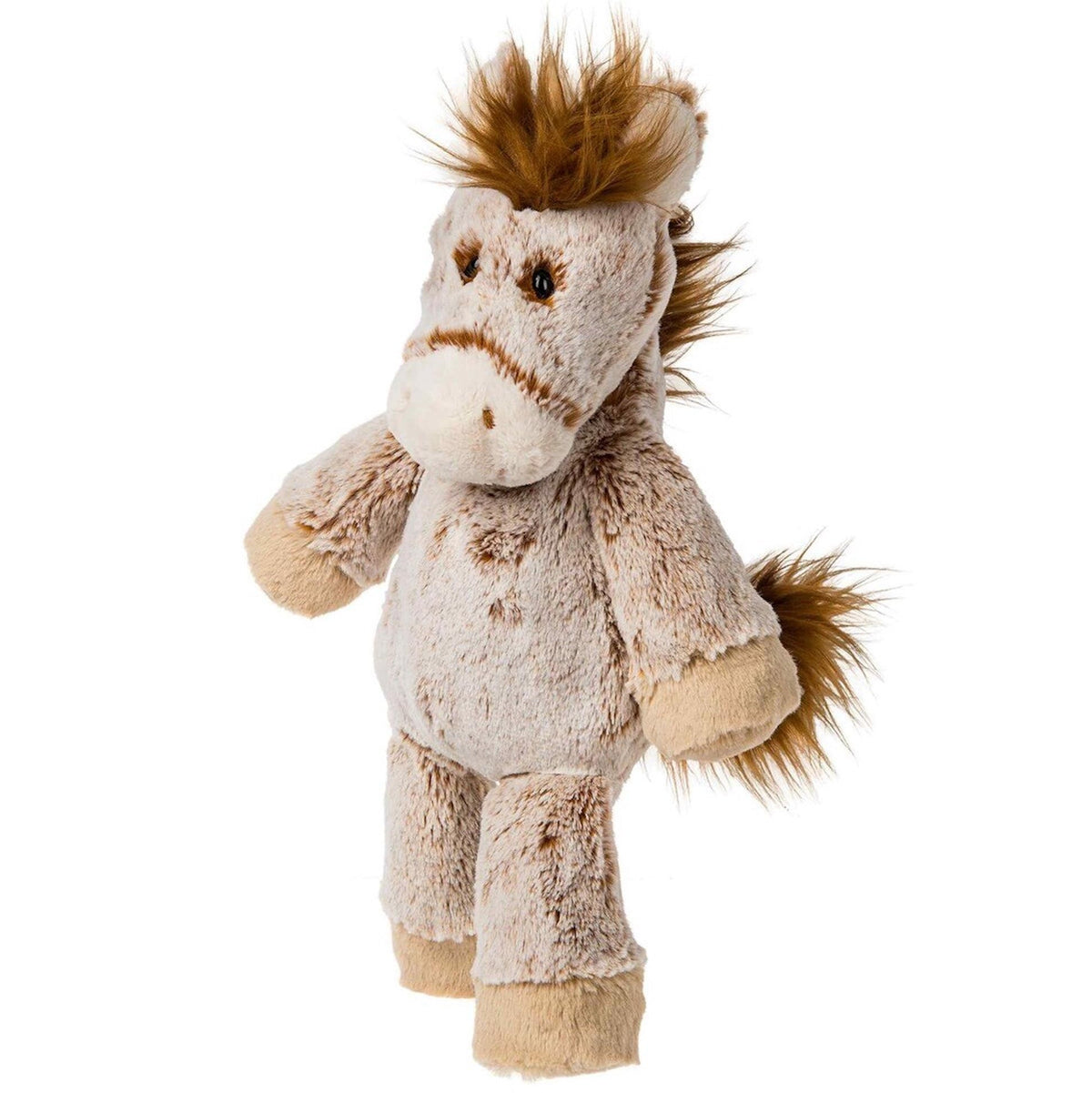 Mary Meyer Marshmallow Zoo Happy Horse, front view, ultra-soft fabric ideal for cuddling