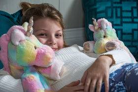 Mary Meyer Fro-Yo Unicorn is machine washable for easy cleanup after adventures.