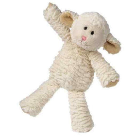 Mary Meyer Marshmallow Zoo Lamb 13-inch close-up face for cuddling and comfort.