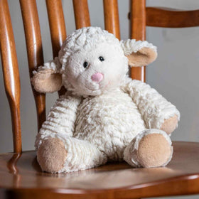 Mary Meyer Marshmallow Zoo Lamb textured body for plush, cozy play.